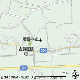 熊本県菊池市泗水町吉富2359周辺の地図