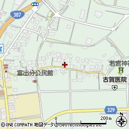 熊本県菊池市泗水町吉富1765周辺の地図