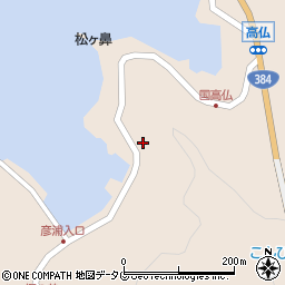 長崎県南松浦郡新上五島町荒川郷580周辺の地図