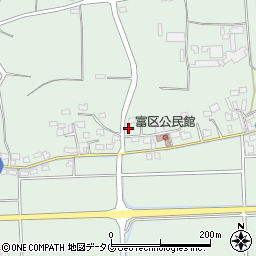 熊本県菊池市泗水町吉富2076周辺の地図