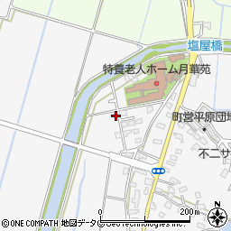 熊本県玉名郡長洲町清源寺1077周辺の地図