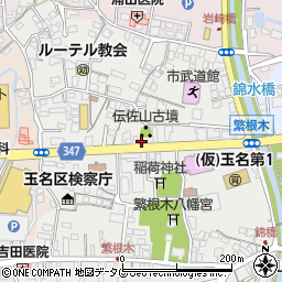 熊本県玉名市繁根木76周辺の地図