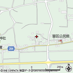 熊本県菊池市泗水町吉富1925周辺の地図