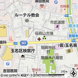 熊本県玉名市繁根木65周辺の地図
