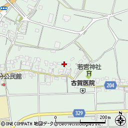 熊本県菊池市泗水町吉富1757周辺の地図