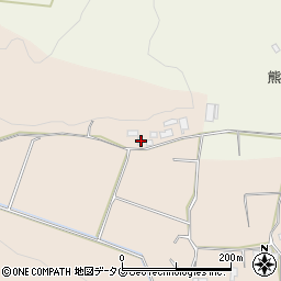 熊本県熊本市北区植木町山本2038-2周辺の地図