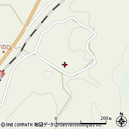 大分県佐伯市直川大字下直見2845周辺の地図