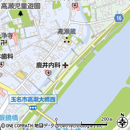 熊本県玉名市秋丸343周辺の地図