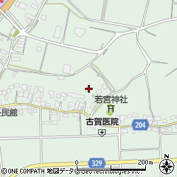 熊本県菊池市泗水町吉富2366周辺の地図