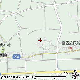 熊本県菊池市泗水町吉富1919周辺の地図