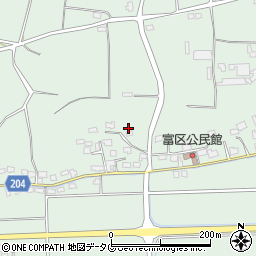 熊本県菊池市泗水町吉富1916周辺の地図