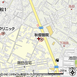 長崎県大村市諏訪2丁目523周辺の地図