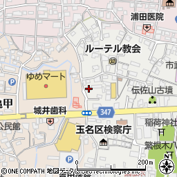 熊本県玉名市繁根木37周辺の地図