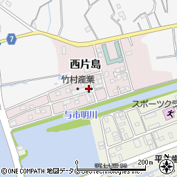 高知県宿毛市西片島周辺の地図