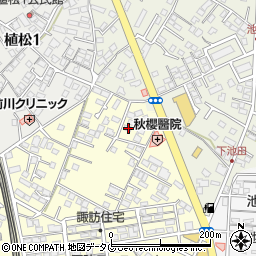 長崎県大村市諏訪2丁目148周辺の地図