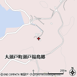 長崎県西海市大瀬戸町瀬戸福島郷1117周辺の地図