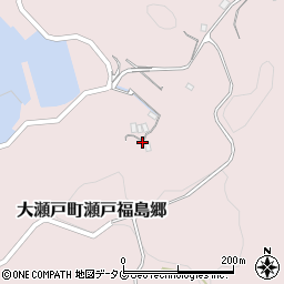 長崎県西海市大瀬戸町瀬戸福島郷1117周辺の地図