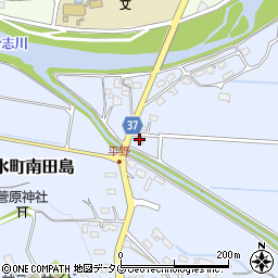 熊本県菊池市泗水町南田島408周辺の地図