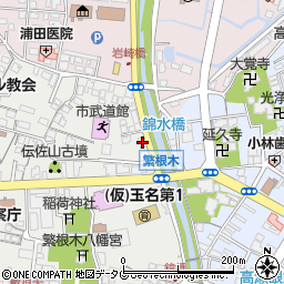 熊本県玉名市繁根木117-20周辺の地図