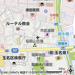 熊本県玉名市繁根木81周辺の地図