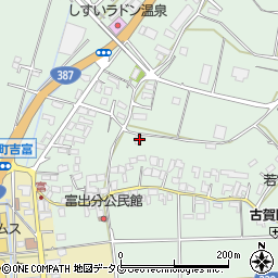 熊本県菊池市泗水町吉富1808周辺の地図