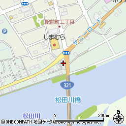 松沢清石油店周辺の地図