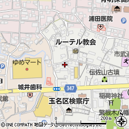 熊本県玉名市繁根木36周辺の地図