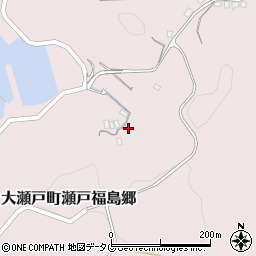 長崎県西海市大瀬戸町瀬戸福島郷1230周辺の地図