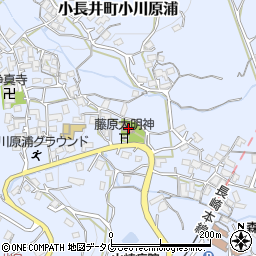 小川原浦公民舘周辺の地図