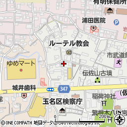 熊本県玉名市繁根木58周辺の地図