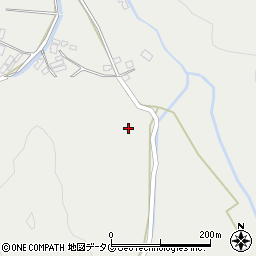 大分県佐伯市長良3845周辺の地図