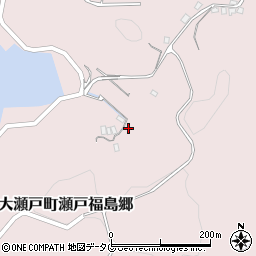 長崎県西海市大瀬戸町瀬戸福島郷1210周辺の地図