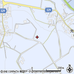熊本県菊池市泗水町南田島周辺の地図