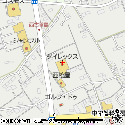 大三ミート産業株式会社　ダイレックス大村店周辺の地図