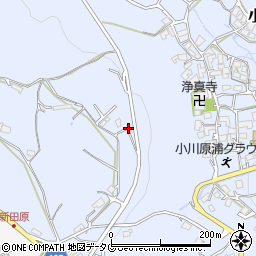 長崎県諫早市小長井町小川原浦周辺の地図