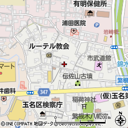 熊本県玉名市繁根木19周辺の地図