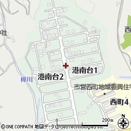 高知県宿毛市港南台周辺の地図