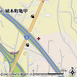 熊本県熊本市北区植木町大井62周辺の地図