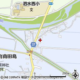 熊本県菊池市泗水町南田島495周辺の地図