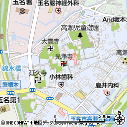 光浄寺周辺の地図