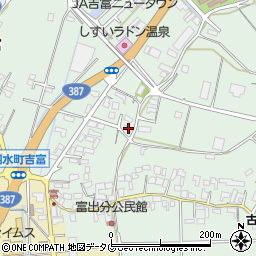 熊本県菊池市泗水町吉富2484周辺の地図