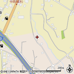 熊本県熊本市北区植木町大井71周辺の地図