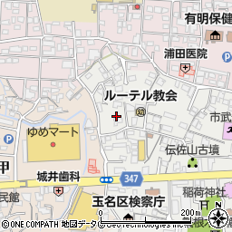 熊本県玉名市繁根木26周辺の地図