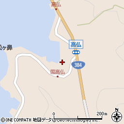 長崎県南松浦郡新上五島町荒川郷484-12周辺の地図