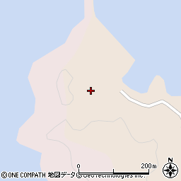 長崎県南松浦郡新上五島町荒川郷427周辺の地図