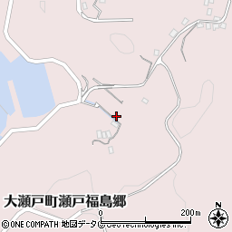 長崎県西海市大瀬戸町瀬戸福島郷1233周辺の地図