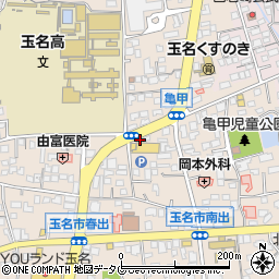 シロヤパリガン玉名中店周辺の地図