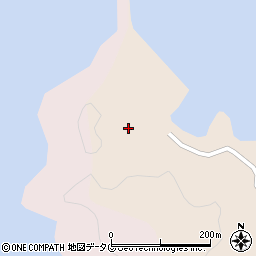 長崎県南松浦郡新上五島町荒川郷432周辺の地図