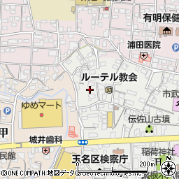 熊本県玉名市繁根木25-1周辺の地図