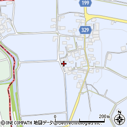 熊本県菊池市泗水町南田島1107周辺の地図